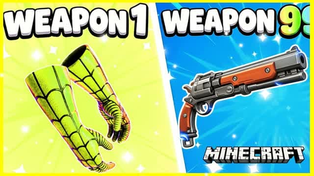 GUN GAME MC COOL SPIDERS CITY 🚗 — Fortnite Creative map