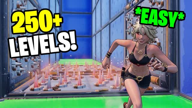 Default Parkour 250+ 🌟 — Fortnite Creative map