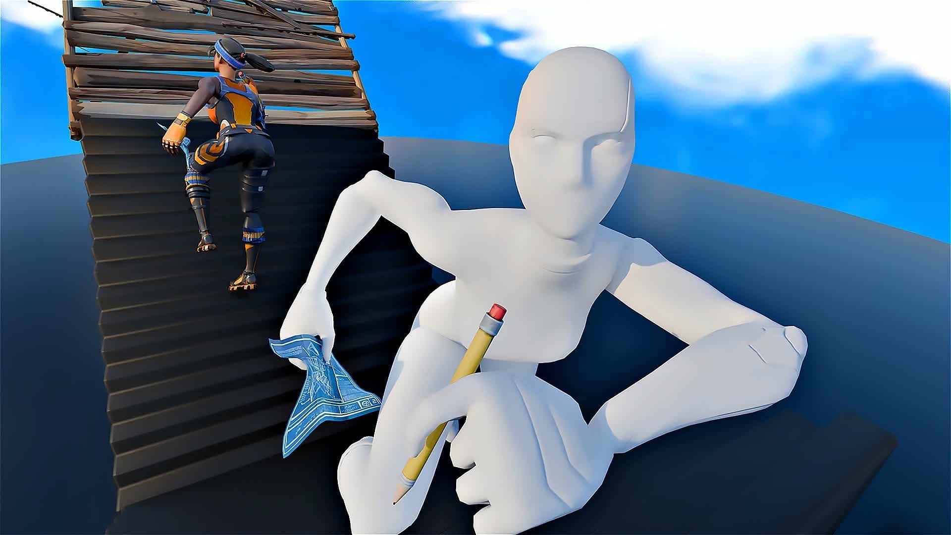 1 VS 1 9LX — Fortnite Creative map