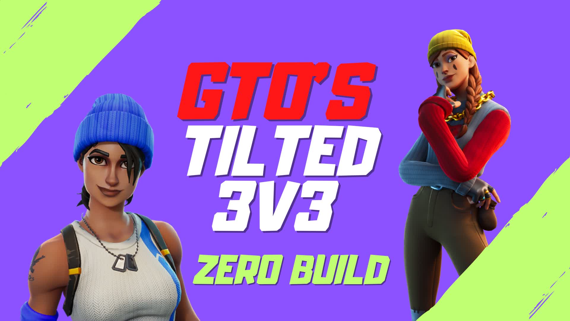 GTO'S TILTED 3v3 (Zero Build) — Fortnite Creative map
