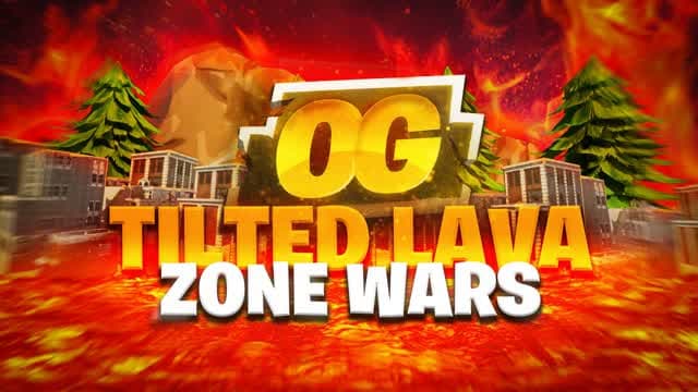 🔥TILTED LAVA ZONE WARS - FLOOR IS LAVA — Fortnite Creative map