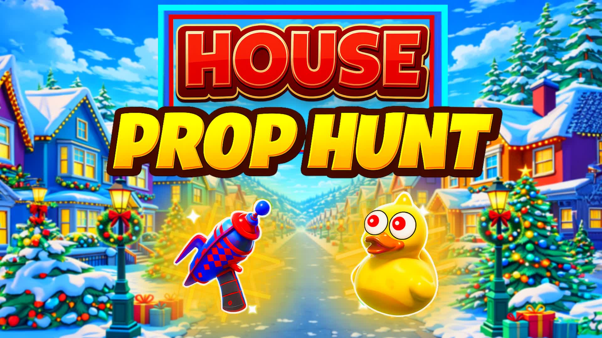 Winter Family House - Prop Hunt ๐ โ Fortnite Creative map