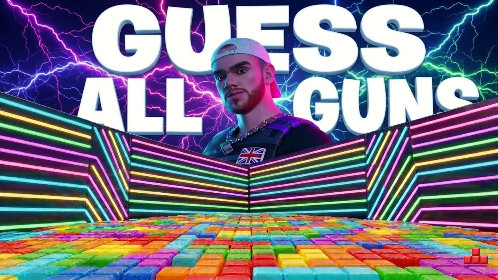 ALL GUNS GUESS — Fortnite Creative map