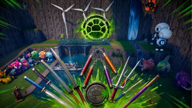MEGA RAMP, RACING, AND ADVENTURE — Fortnite Creative map