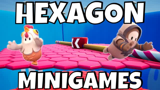 HEXAGON MINIGAMES🔶 — Fortnite Creative map