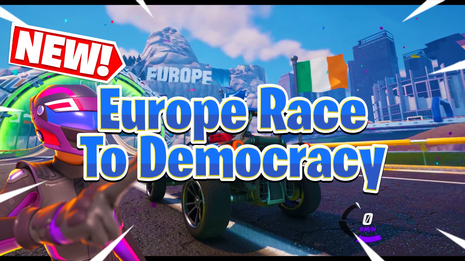 Europe - Race to Democracy — Fortnite Creative map