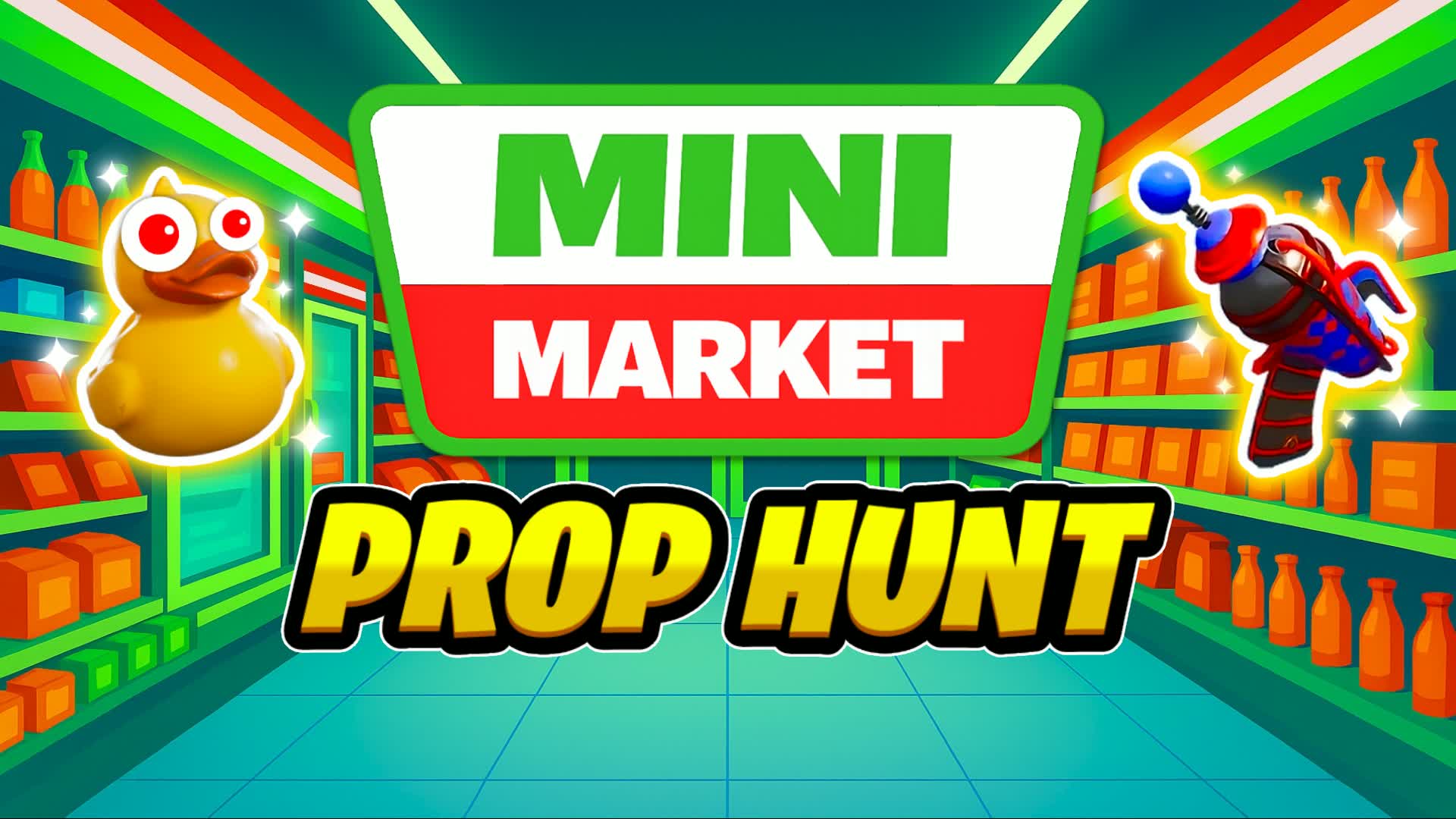 MINIMARKET PROP HUNT π β Fortnite Creative map