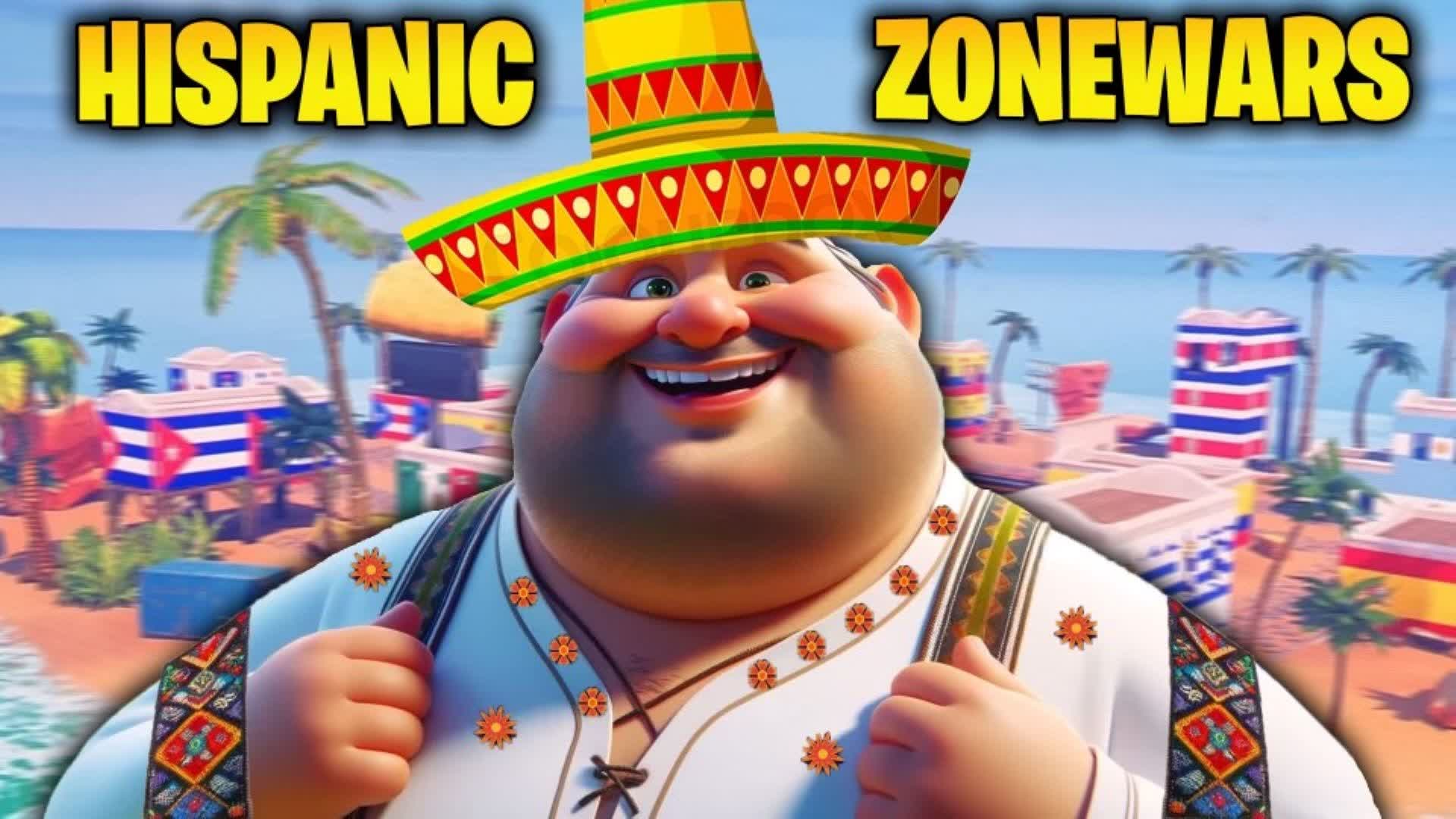 Hispanic Zone Wars — Fortnite Creative map
