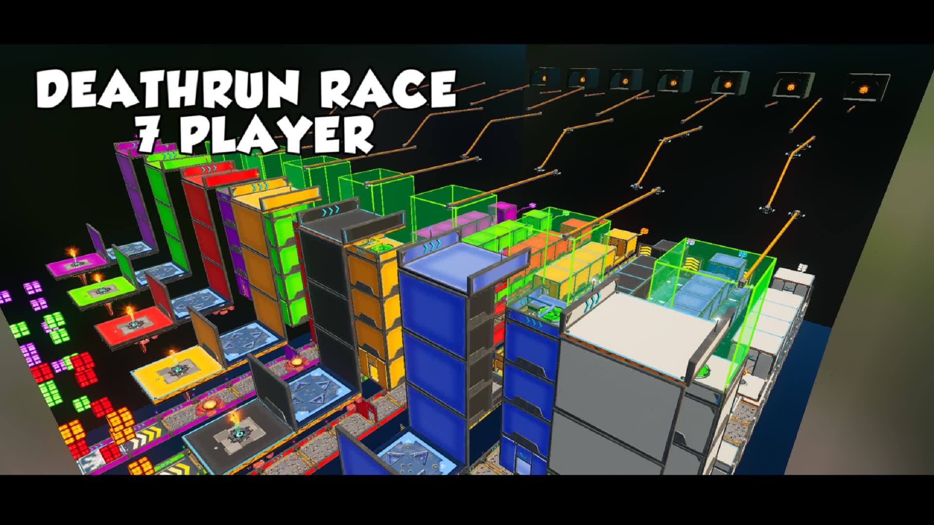 DEATHRUN RACE 7 PLAYER — Fortnite Creative map