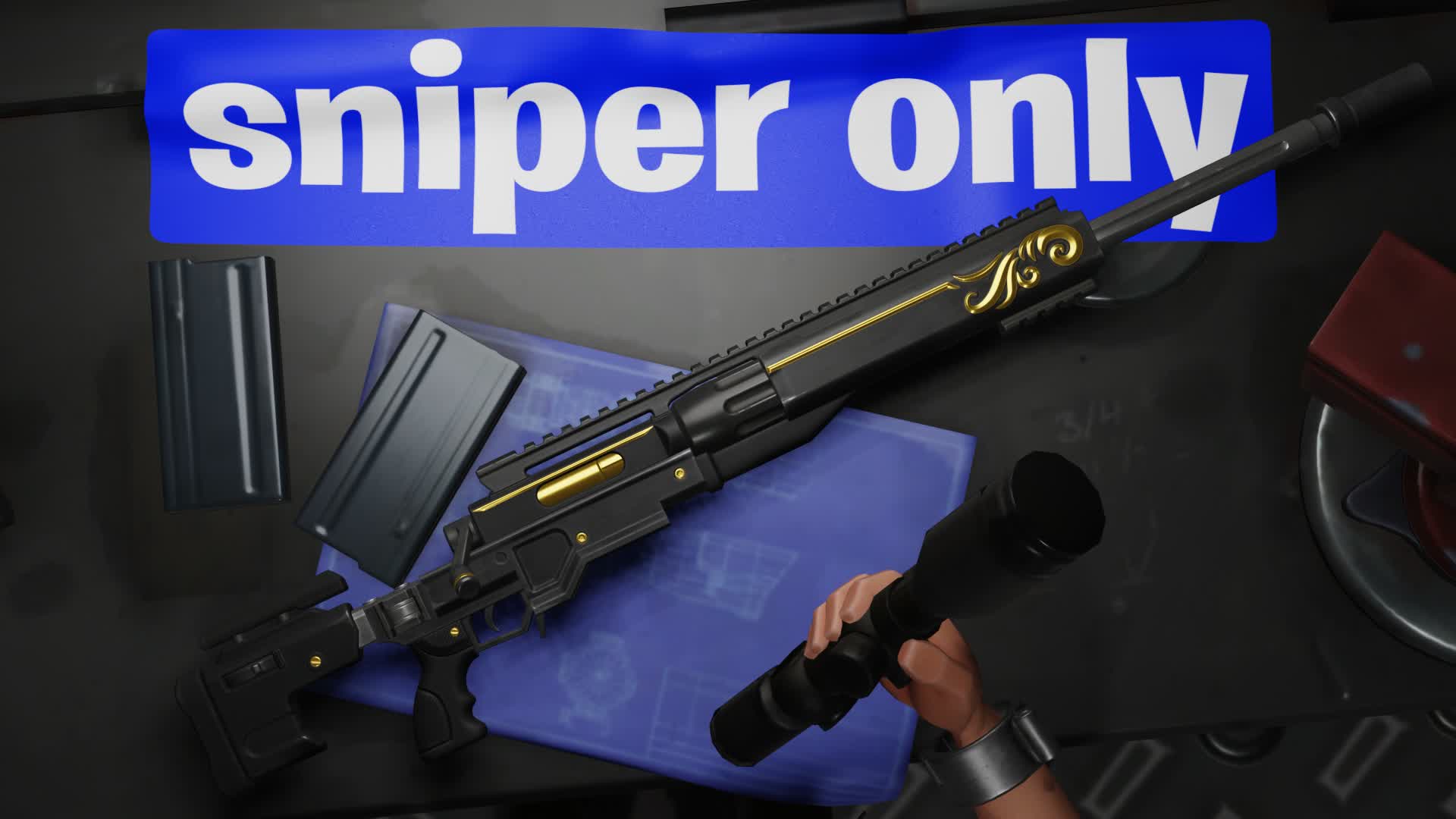 Sniper Only — Fortnite Creative map