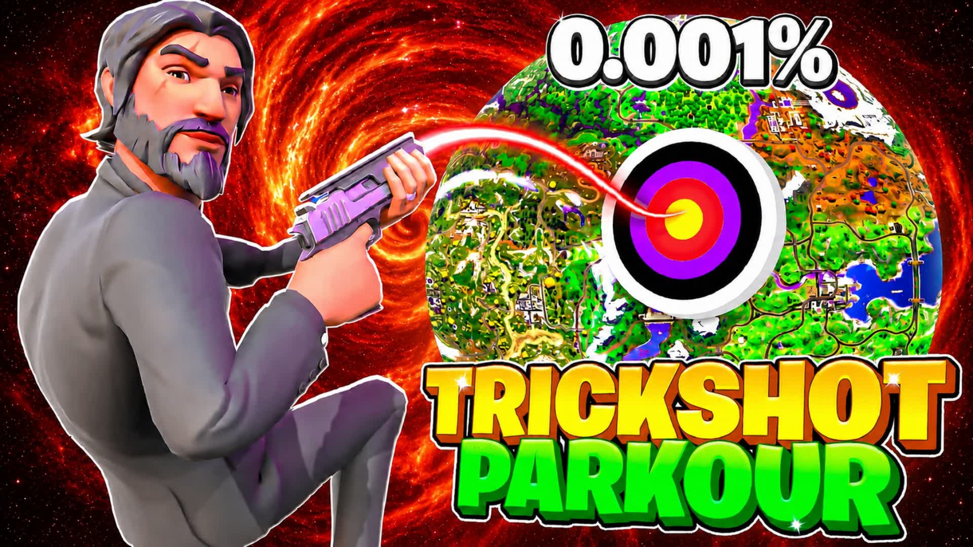 UNC UNC TRICKSHOT MEGA UNC — Fortnite Creative map