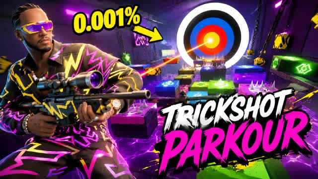 TRICKSHOT 125+ LEVELS AMAZING 🎯 — Fortnite Creative map