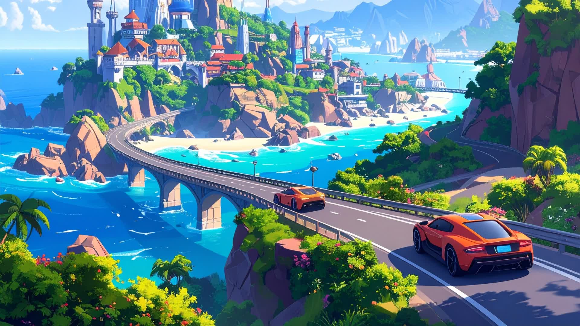 BIG DRIVE CITY β Fortnite Creative map