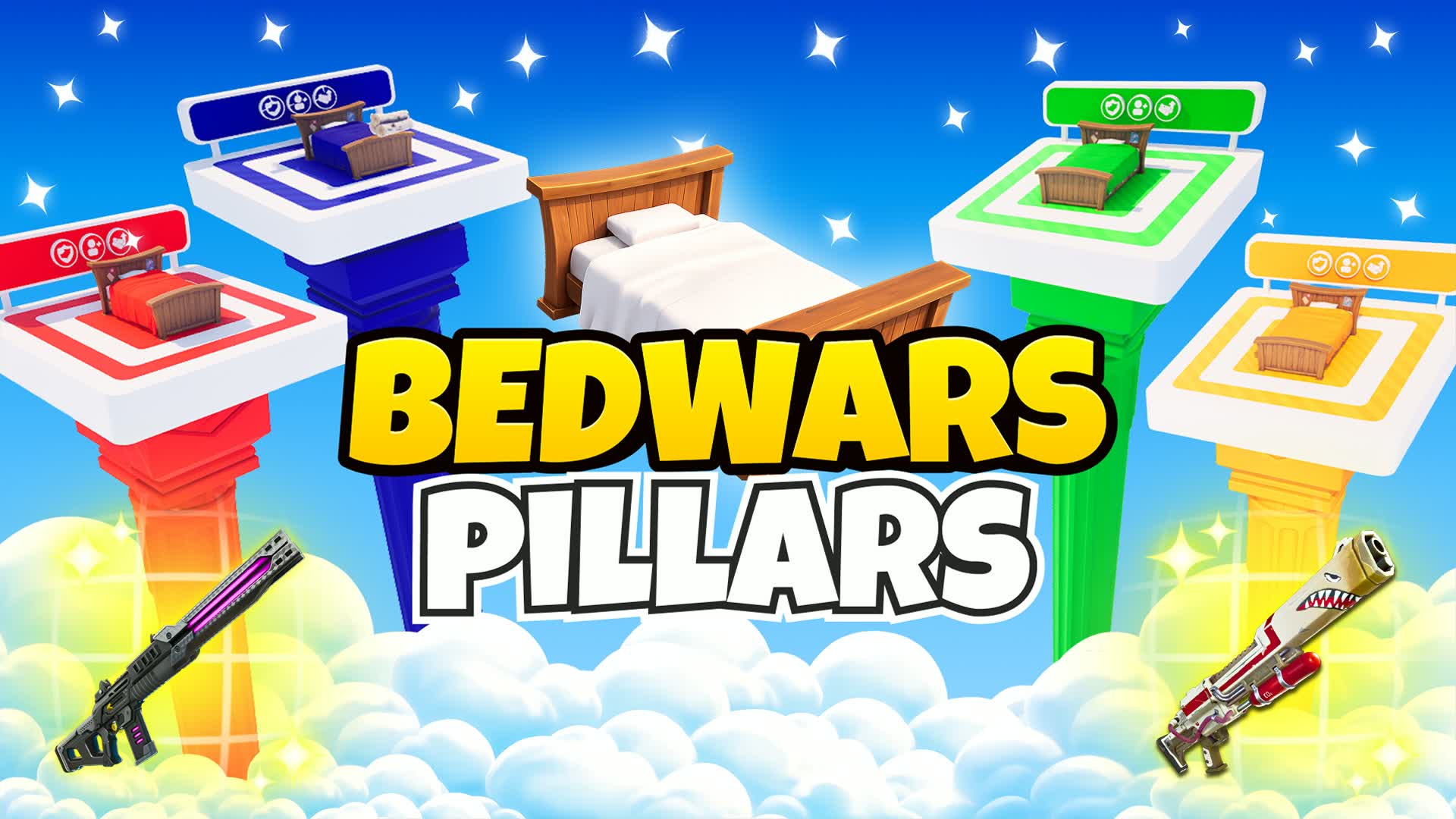 Bed Wars Pillars β Fortnite Creative map