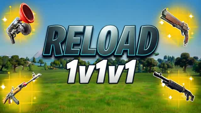 reload event 1v1v1 — Fortnite Creative map