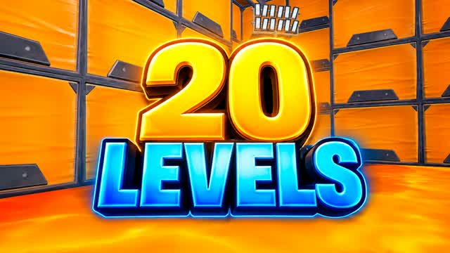 EASY PARKOUR 20 LEVELS โ Fortnite Creative map