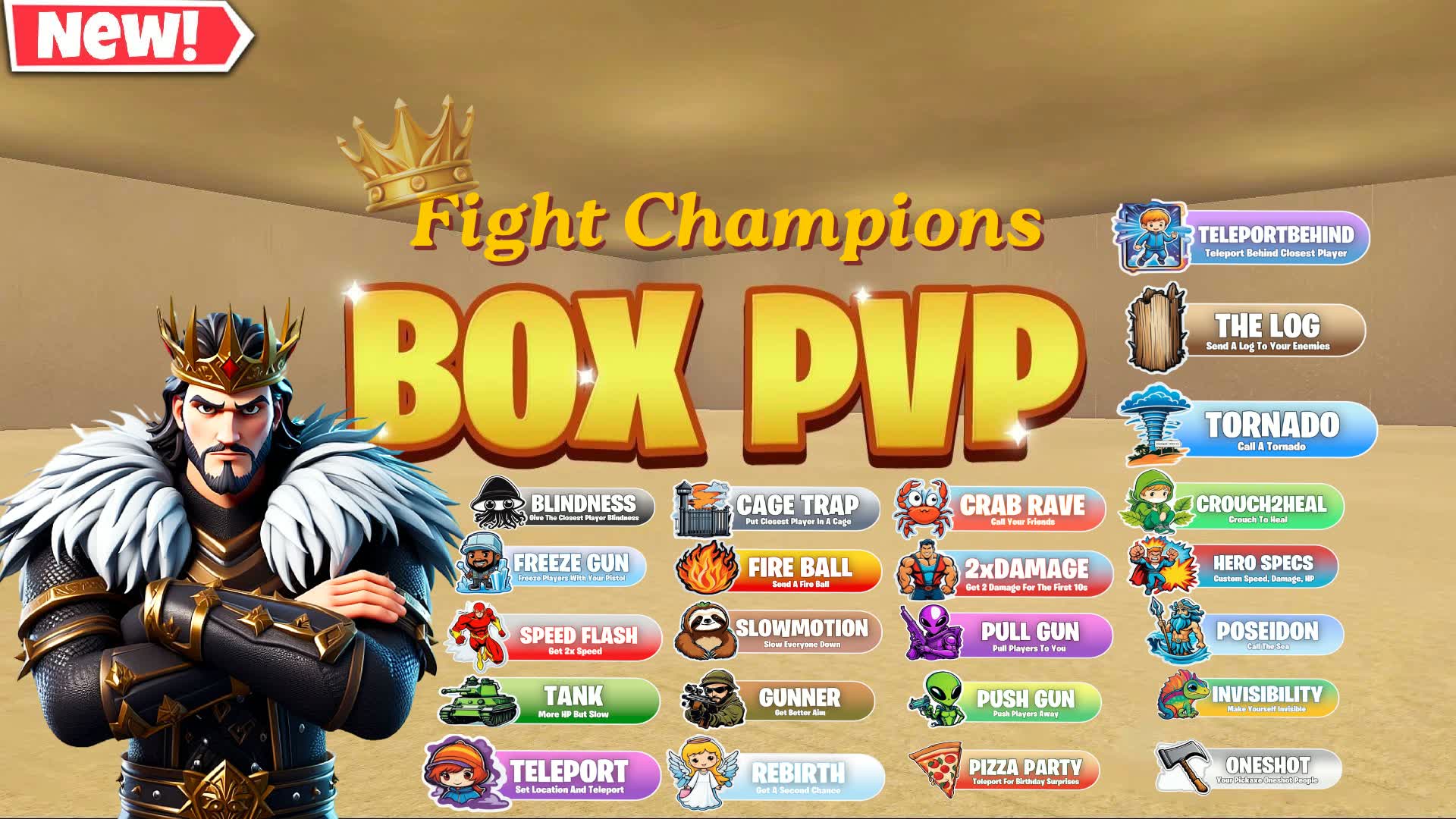 Box Fight Champions — Fortnite Creative map