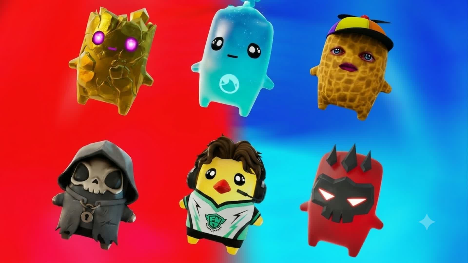 RED VS BLUE CP1 — Fortnite Creative map