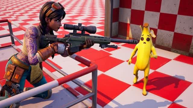 Sniper VS Runners - Objective ! — Fortnite Creative map