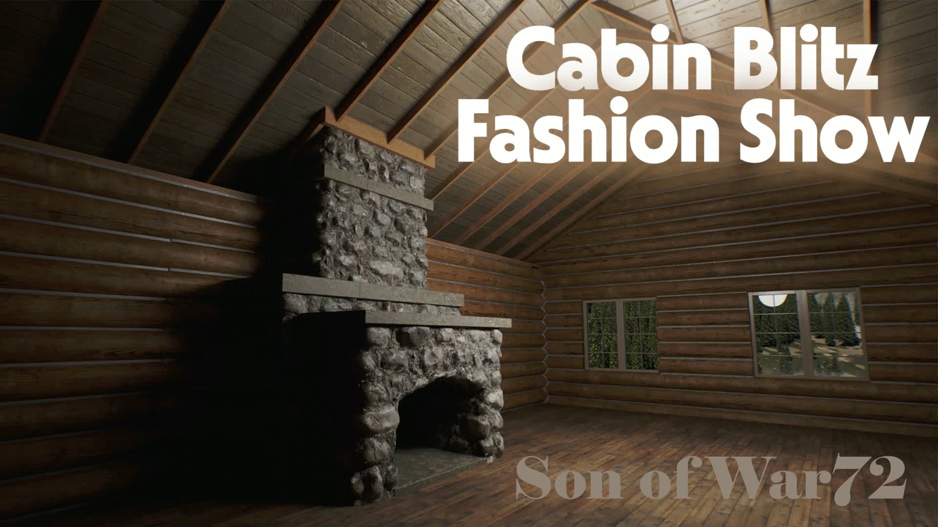 Cabin Blitz Fashion Show — Fortnite Creative map
