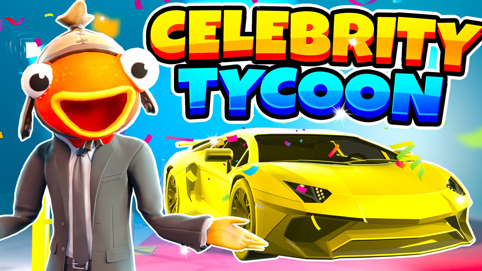 CELEBRITY TYCOON⭐ — Fortnite Creative map