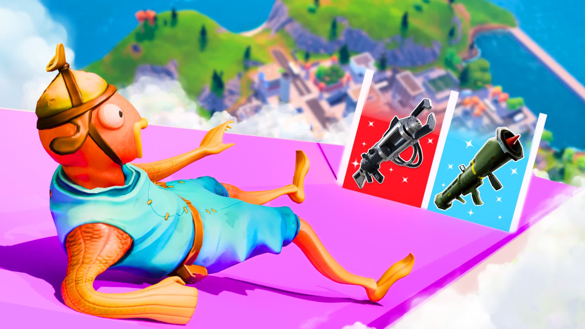 RED OR BLUE ZONE WARS β Fortnite Creative map