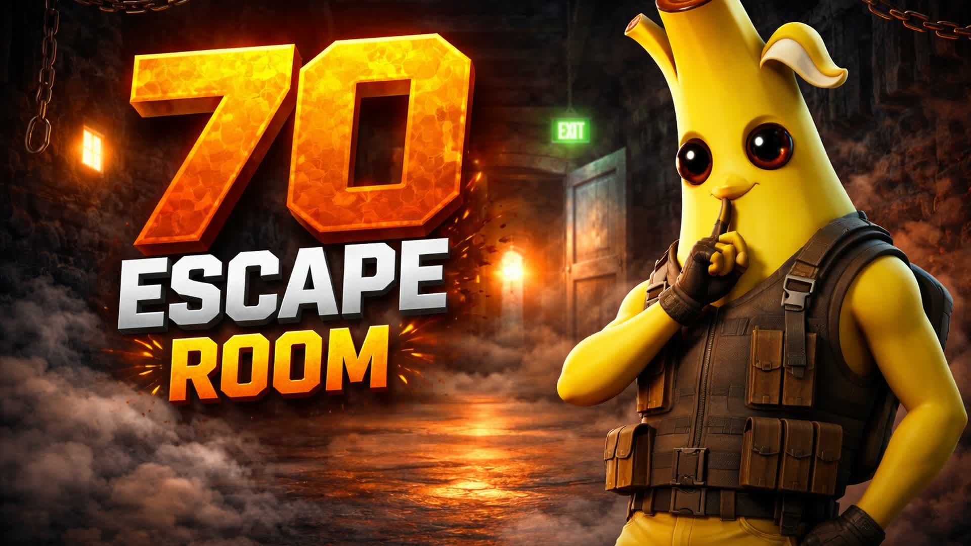 Escape Room 70 β Fortnite Creative map