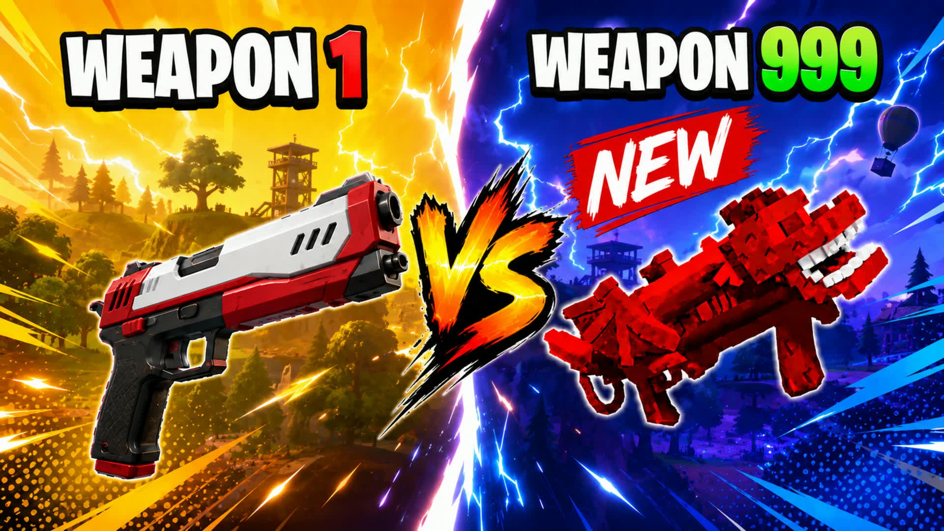 NEW MEGA GUN GAME 🔫 — Fortnite Creative map