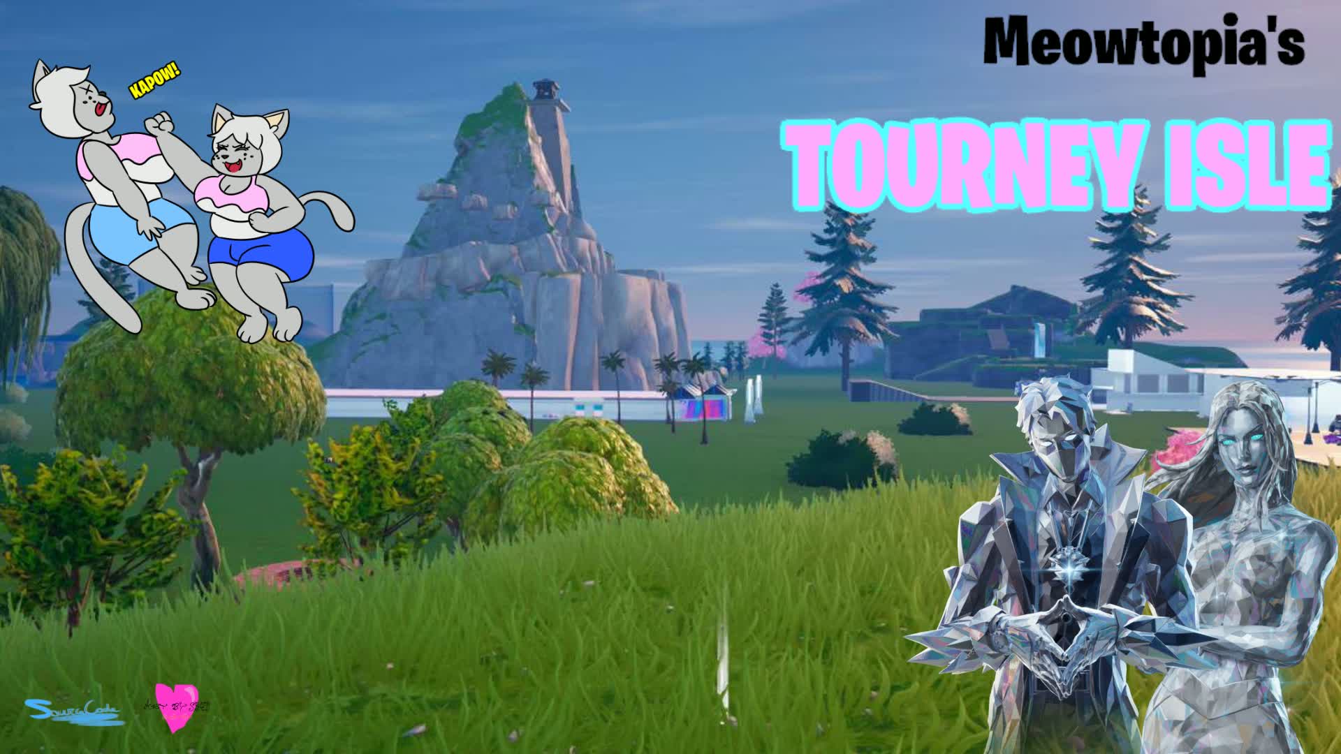 Tourney Isle — Fortnite Creative map