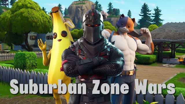Suburban Zone Wars: SEASON 2! — Fortnite Creative map