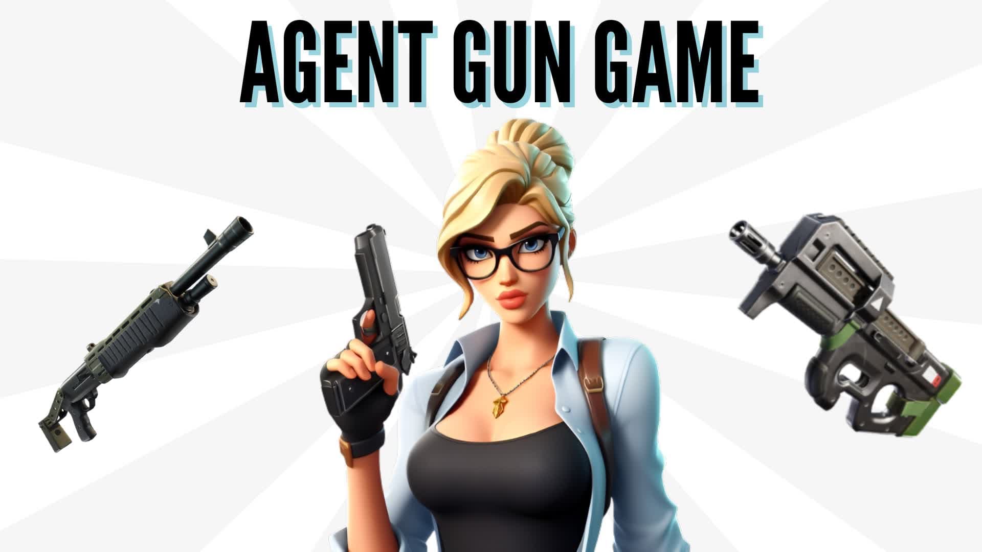 Agent Gun Game — Fortnite Creative map