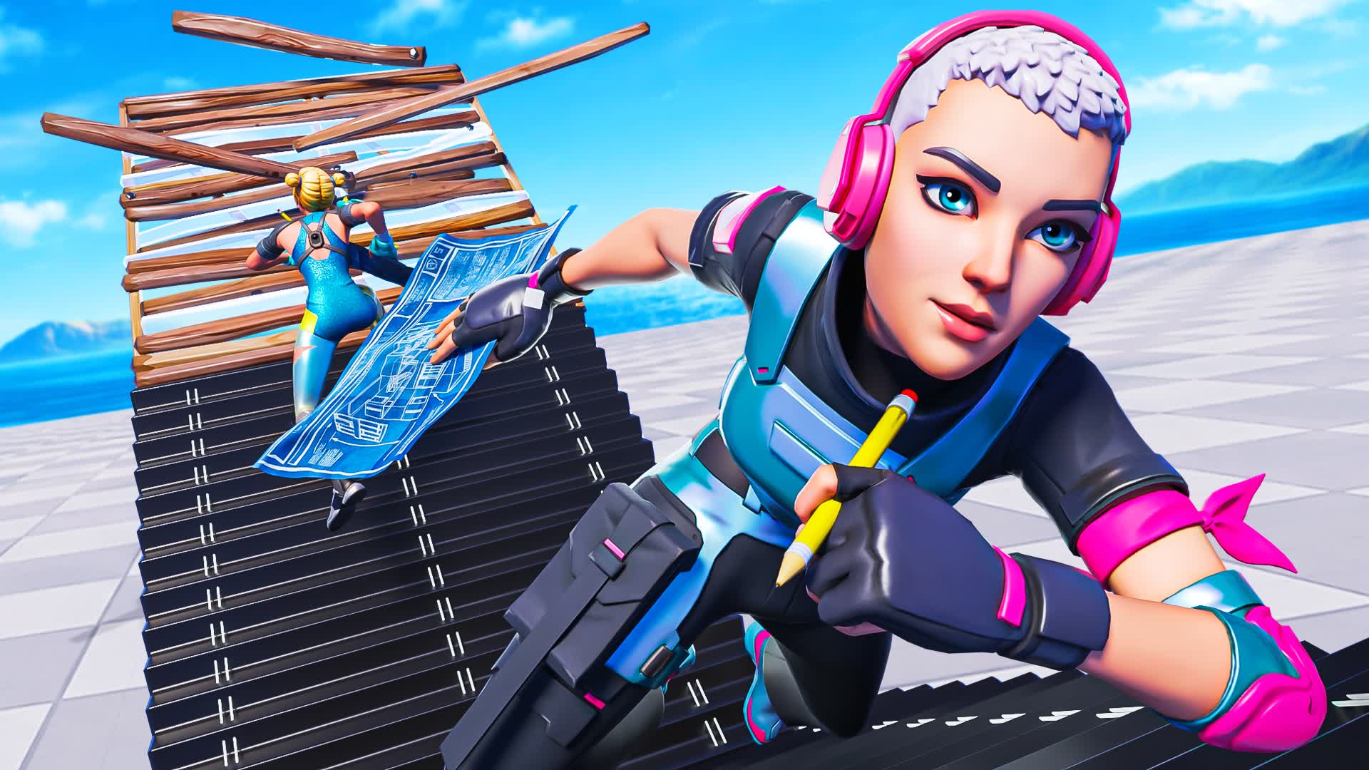 Promwyd 1v1 Build Fights — Fortnite Creative map