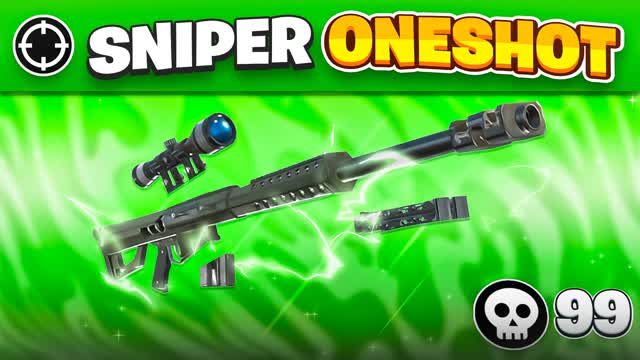 π― MEGA SNIPER ONE SHOT BATTLE π― β Fortnite Creative map