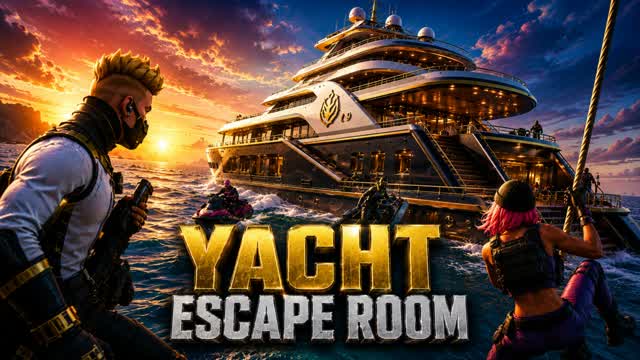 ESCAPE ROOM- YACHT โ Fortnite Creative map