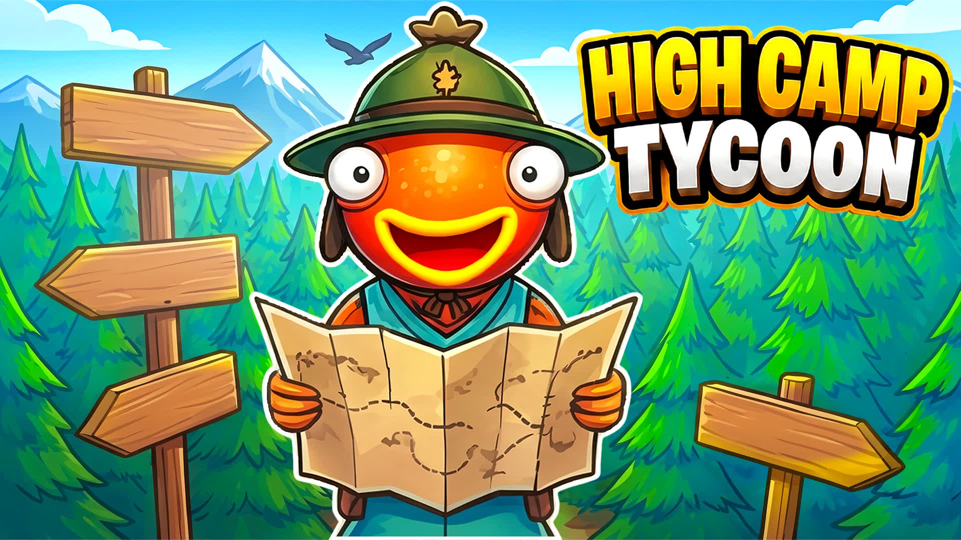 🏔️High Camp Tycoon — Fortnite Creative map