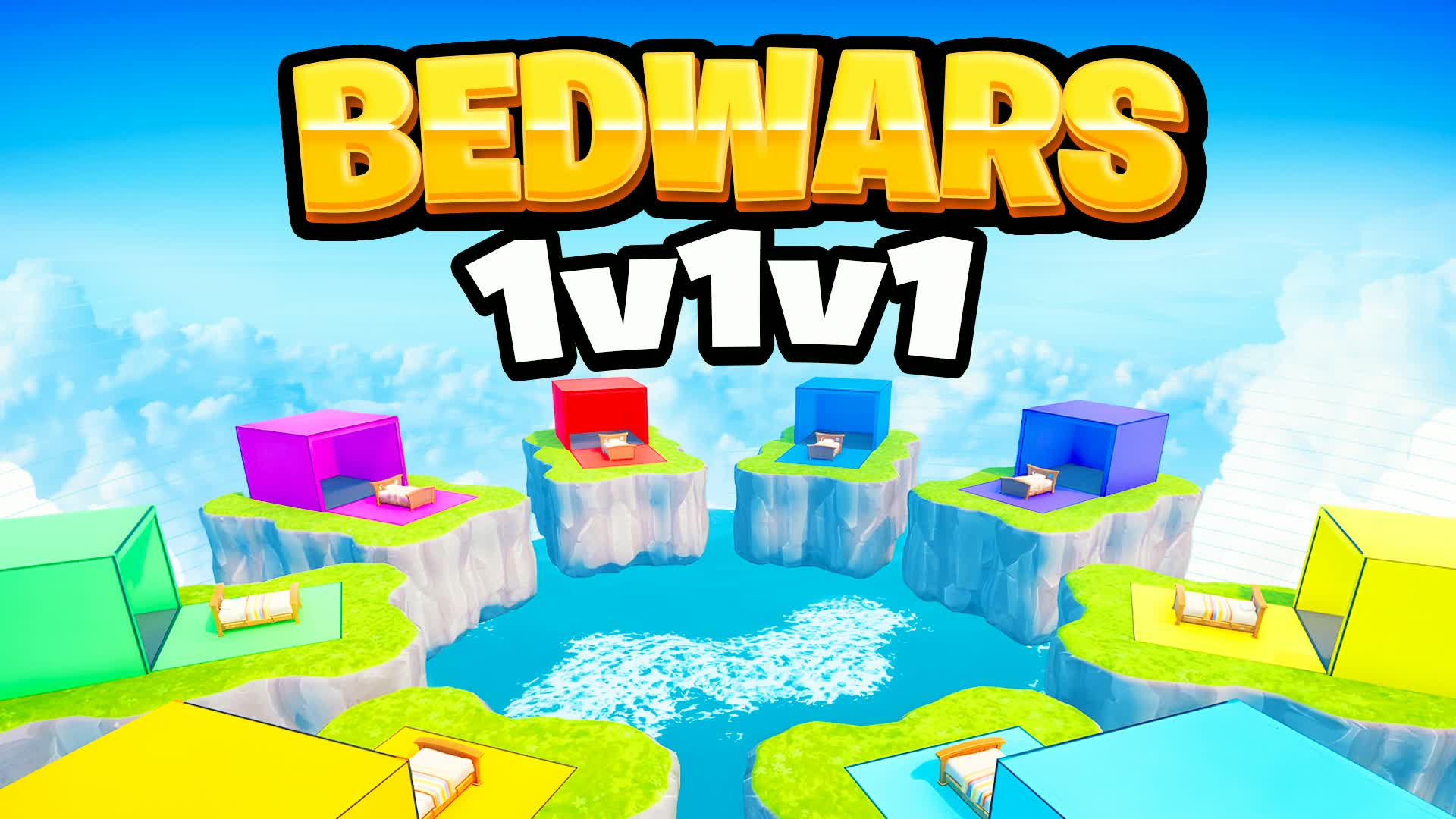 ๐ฅSPEED BED WARS 1V1V1๐ฅ โ Fortnite Creative map