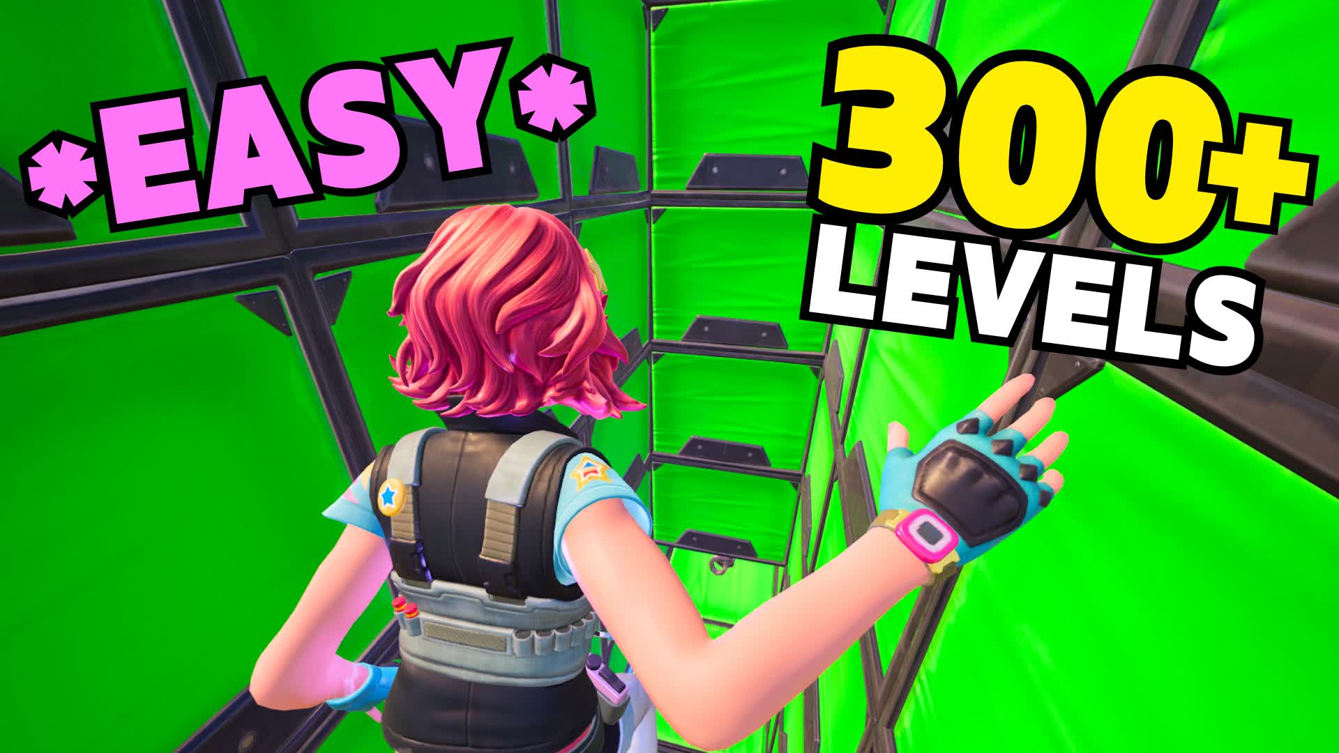 アスレチック PARKOUR DEATHRUN 300+ — Fortnite Creative map