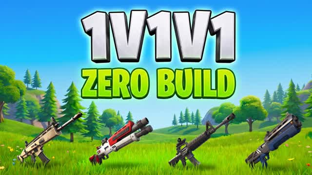 1V1V1 ZEROBUILD — Fortnite Creative map