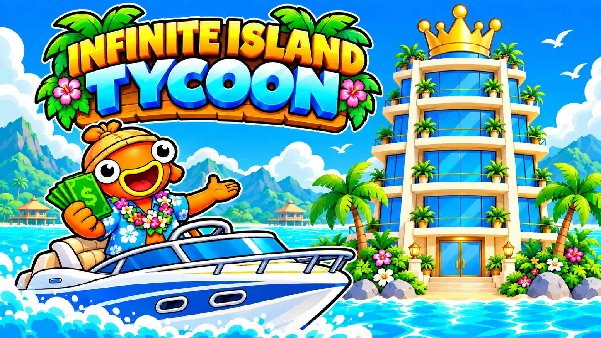 INFINITE ISLAND TYCOON β Fortnite Creative map