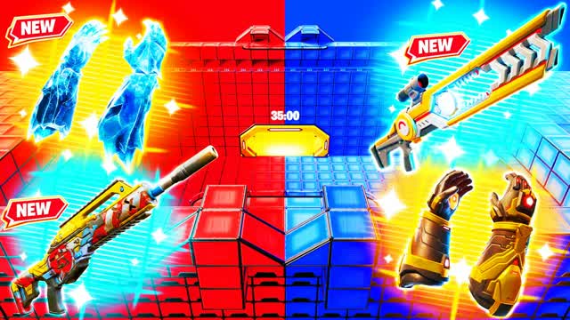 ULTRA RVB RED VS BLUE — Fortnite Creative map