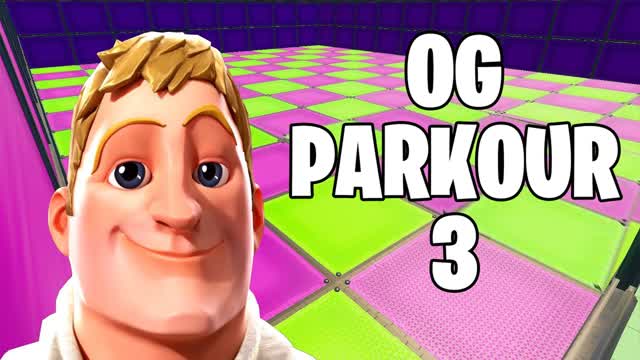 OG HARD PARKOUR 3 — Fortnite Creative map