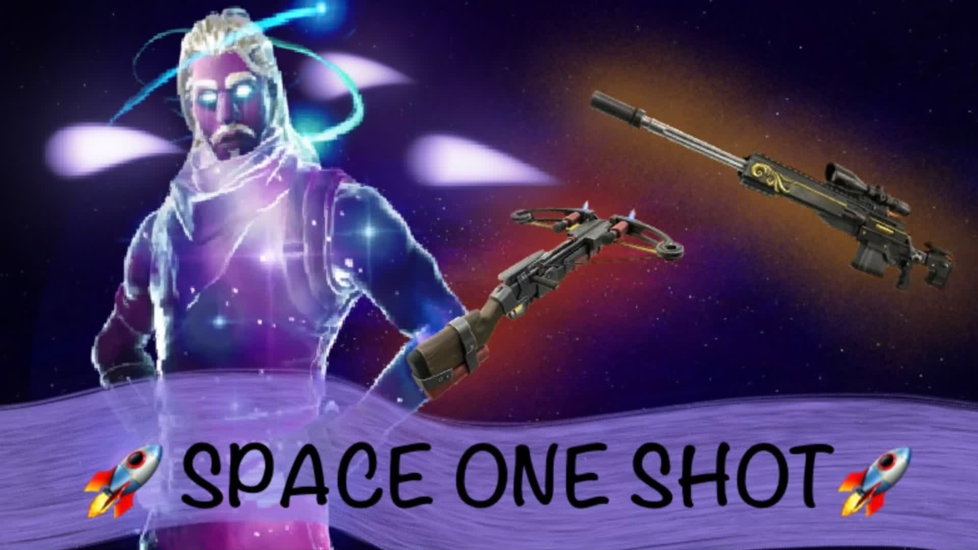 π SPACE ONE SHOT β Fortnite Creative map