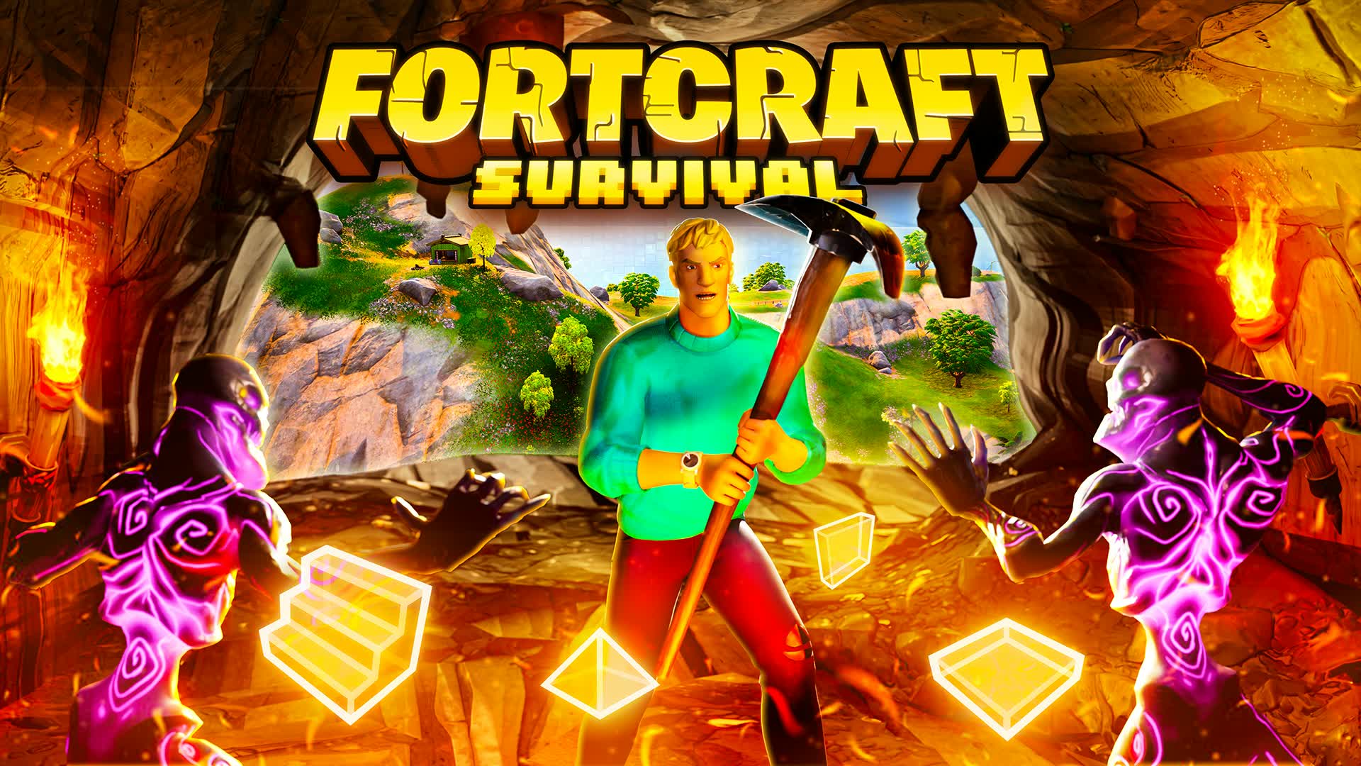 FortCraft : Survival — Fortnite Creative map