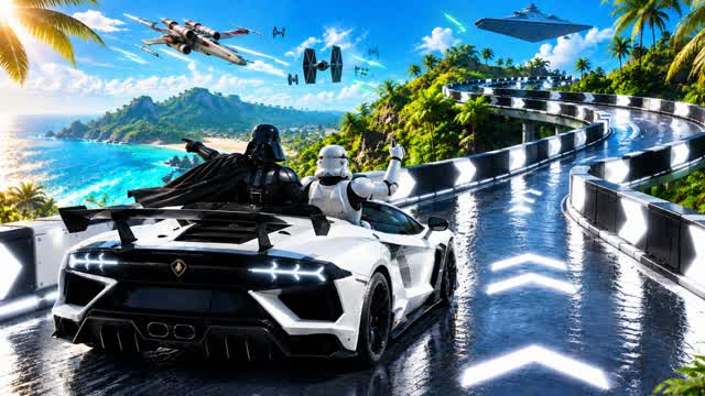 FUN CAR RACE - CAR GAME — Fortnite Creative map