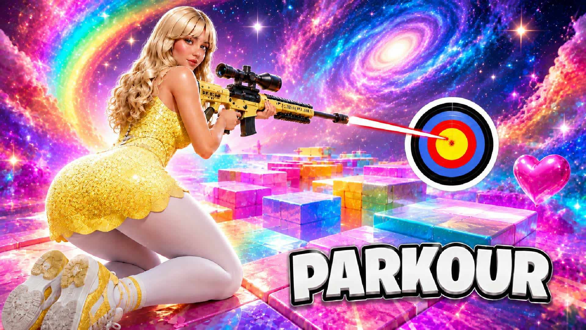 ⭐KING PARKOUR 453+ LEVELS⭐ — Fortnite Creative map