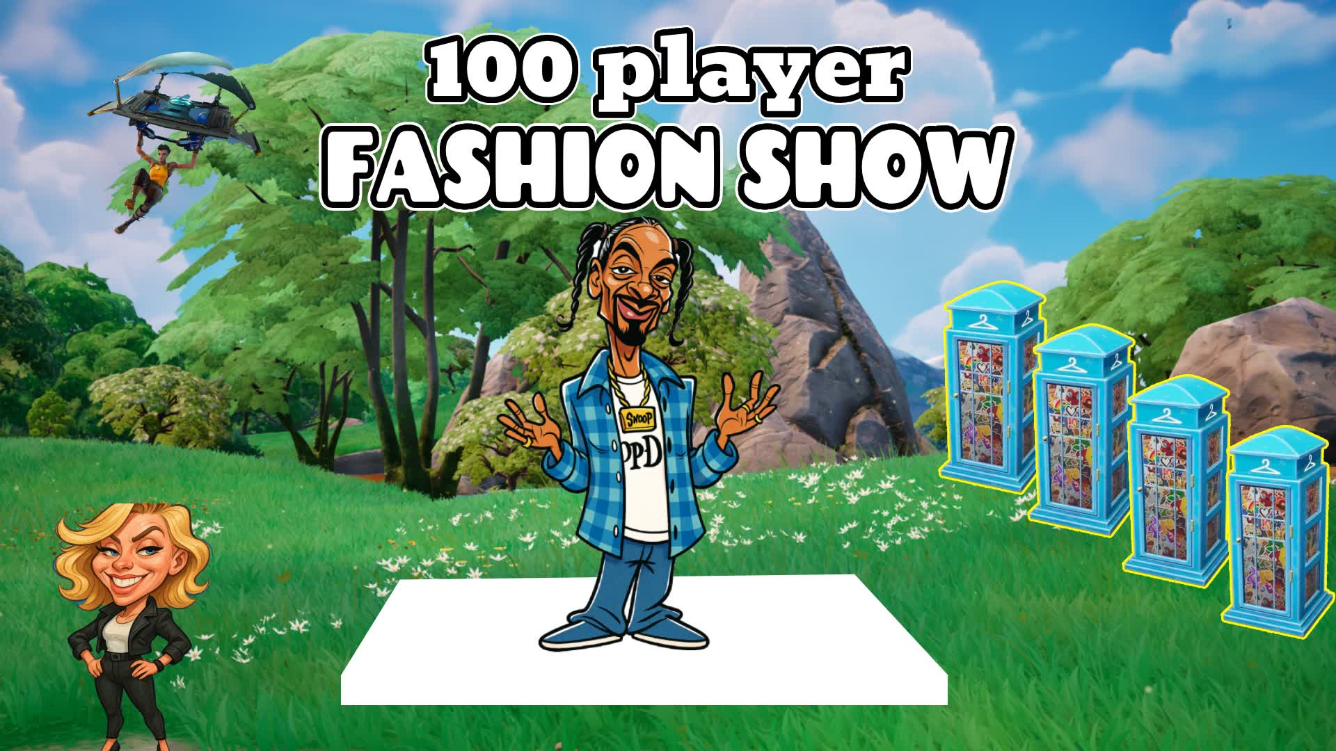 corney Fashion Show — Fortnite Creative map