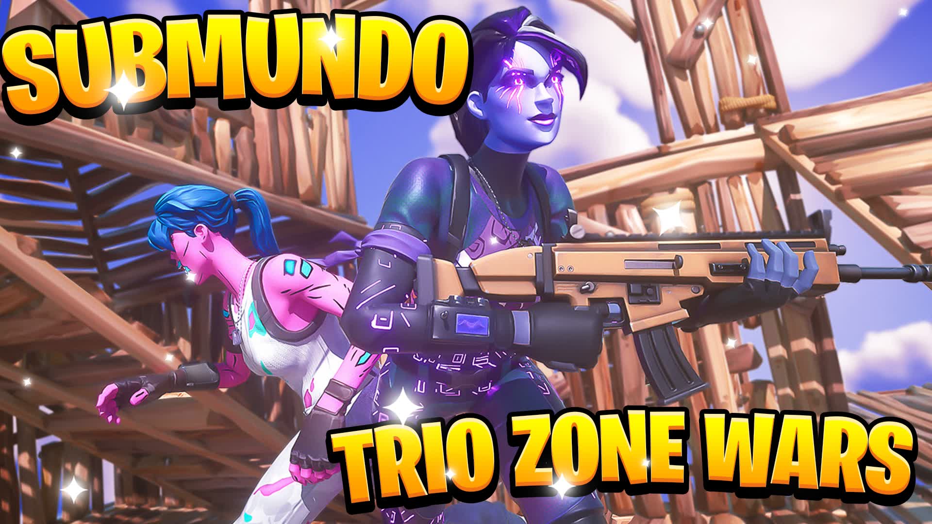 Submundo Trio Zone Wars — Fortnite Creative map
