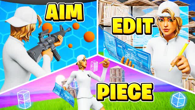 ๐ฏ Best Edit & Piece Control Map โ Fortnite Creative map