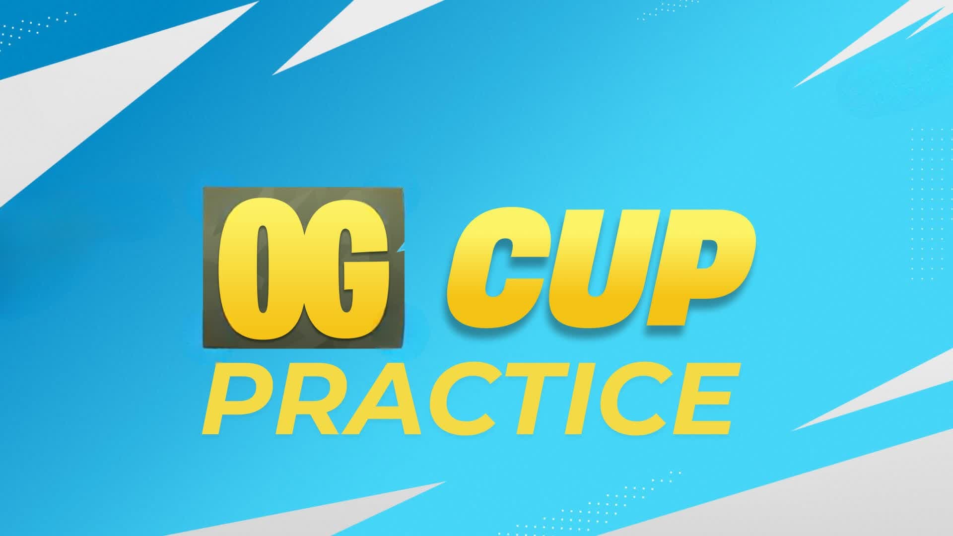 TILTED OG CUP WARM UP π β Fortnite Creative map