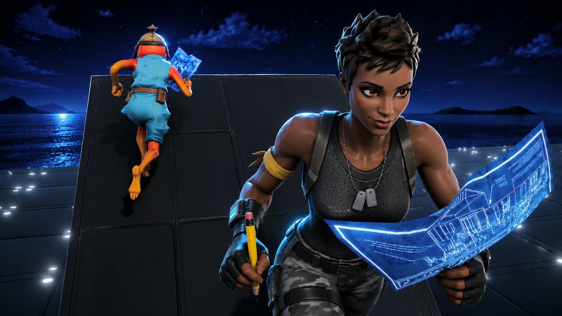 Manza 1v1 Buildfights! — Fortnite Creative map